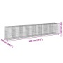 Cesta de gaviones con cubierta hierro galvanizado 800x100x150cm by , Pots and planters - Ref: Foro24-3295220, Price: 581,49 €...