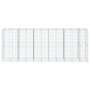 Cesta de gaviones con cubierta hierro galvanizado 550x100x200cm by , Pots and planters - Ref: Foro24-3295234, Price: 514,67 €...