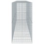Cesta de gaviones con cubierta hierro galvanizado 650x100x200cm by , Pots and planters - Ref: Foro24-3295236, Price: 584,78 €...