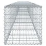 Cesta de gaviones con cubierta hierro galvanizado 800x50x50 cm by , Pots and planters - Ref: Foro24-3295139, Price: 192,24 €,...