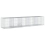 Cesta de gaviones con cubierta hierro galvanizado 500x100x100cm von , Töpfe und Pflanzgefäße - Ref: Foro24-3295198, Preis: 27...