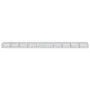 Cesta de gaviones con cubierta hierro galvanizado 1000x100x50cm de , Maceteros y jardineras - Ref: Foro24-3295187, Precio: 42...