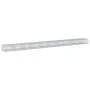 Cesta de gaviones con cubierta hierro galvanizado 1000x100x50cm de , Maceteros y jardineras - Ref: Foro24-3295187, Precio: 42...