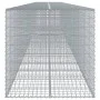 Cesta gaviones con cubierta hierro galvanizado 1000x100x100 cm by , Pots and planters - Ref: Foro24-3295208, Price: 563,40 €,...