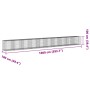 Cesta gaviones con cubierta hierro galvanizado 1000x100x100 cm von , Töpfe und Pflanzgefäße - Ref: Foro24-3295208, Preis: 552...