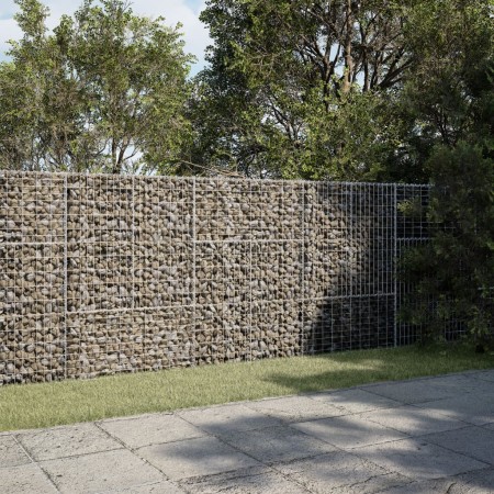 Cesta de gaviones con cubierta hierro galvanizado 300x100x150cm von , Töpfe und Pflanzgefäße - Ref: Foro24-3295215, Preis: 23...