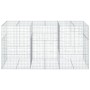 Cesta de gaviones con cubierta hierro galvanizado 300x100x150cm von , Töpfe und Pflanzgefäße - Ref: Foro24-3295215, Preis: 23...