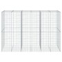 Gabionenkorb mit verzinktem Eisenüberdachung 300x100x200cm von , Töpfe und Pflanzgefäße - Ref: Foro24-3295229, Preis: 274,45 ...