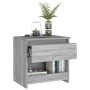 Mesitas noche 2 uds madera contrachapada gris Sonoma 40x30x39cm de , Mesitas de noche - Ref: Foro24-815132, Precio: 61,81 €, ...