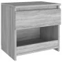 Mesitas noche 2 uds madera contrachapada gris Sonoma 40x30x39cm de , Mesitas de noche - Ref: Foro24-815132, Precio: 58,99 €, ...