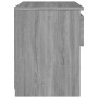 Zwei Nachttische aus grauem Sonoma-Sperrholz, 40x30x39 cm. von , Nachttische - Ref: Foro24-815132, Preis: 61,88 €, Rabatt: %