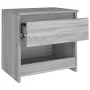 Mesitas noche 2 uds madera contrachapada gris Sonoma 40x30x39cm de , Mesitas de noche - Ref: Foro24-815132, Precio: 58,99 €, ...