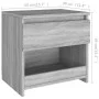 Mesitas noche 2 uds madera contrachapada gris Sonoma 40x30x39cm de , Mesitas de noche - Ref: Foro24-815132, Precio: 58,99 €, ...