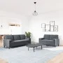 Juego de sofás con cojines 2 piezas terciopelo gris oscuro by , Sofas - Ref: Foro24-3278412, Price: 484,35 €, Discount: %