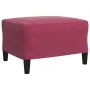 Juego de sofás con cojines 3 piezas terciopelo rojo tinto by , Sofas - Ref: Foro24-3278425, Price: 539,78 €, Discount: %