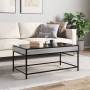 Mesa de centro con Infinity LED gris Sonoma 90x50x41 cm de , Mesas de centro - Ref: Foro24-847690, Precio: 102,05 €, Descuent...