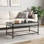 Mesa de centro con Infinity LED gris Sonoma 90x50x41 cm de , Mesas de centro - Ref: Foro24-847690, Precio: 100,85 €, Descuent...
