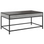 Mesa de centro con Infinity LED gris Sonoma 90x50x41 cm de , Mesas de centro - Ref: Foro24-847690, Precio: 102,05 €, Descuent...