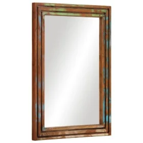 Espejo de baño madera maciza de acacia y vidrio 50x70 cm by , Bathroom furniture - Ref: Foro24-377593, Price: 65,07 €, Discou...