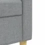 Dreiteiliges Sofaset in hellem Grau aus Stoff. von , Sofas - Ref: Foro24-3278287, Preis: 587,38 €, Rabatt: %