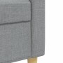 Juego de sofás 3 piezas tela gris claro by , Sofas - Ref: Foro24-3278287, Price: 596,05 €, Discount: %