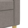Juego de sofás con reposapiés 4 piezas tela gris taupé de , Sofás - Ref: Foro24-3278302, Precio: 725,10 €, Descuento: %