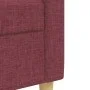 Three-piece sofa set with red wine fabric cushions by , Sofas - Ref: Foro24-3278309, Price: 682,56 €, Discount: %