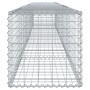 Cesta de gaviones con cubierta hierro galvanizado 500x50x50 cm by , Pots and planters - Ref: Foro24-3295136, Price: 117,83 €,...