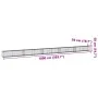 Cesta de gaviones con cubierta hierro galvanizado 1000x50x50 cm von , Töpfe und Pflanzgefäße - Ref: Foro24-3295141, Preis: 22...