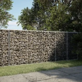 Cesta de gaviones con cubierta hierro galvanizado 200x50x100 cm von , Töpfe und Pflanzgefäße - Ref: Foro24-3295143, Preis: 84...