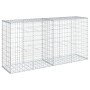 Cesta de gaviones con cubierta hierro galvanizado 200x50x100 cm von , Töpfe und Pflanzgefäße - Ref: Foro24-3295143, Preis: 86...