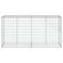 Cesta de gaviones con cubierta hierro galvanizado 200x50x100 cm von , Töpfe und Pflanzgefäße - Ref: Foro24-3295143, Preis: 86...