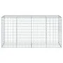 Cesta de gaviones con cubierta hierro galvanizado 200x50x100 cm by , Pots and planters - Ref: Foro24-3295143, Price: 84,31 €,...