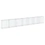 Cesta de gaviones con cubierta hierro galvanizado 700x50x100 cm by , Pots and planters - Ref: Foro24-3295148, Price: 274,45 €...