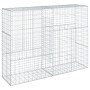 Cesta de gaviones con cubierta hierro galvanizado 200x50x150 cm by , Pots and planters - Ref: Foro24-3295155, Price: 114,51 €...