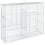 Cesta de gaviones con cubierta hierro galvanizado 200x50x150 cm by , Pots and planters - Ref: Foro24-3295155, Price: 115,54 €...
