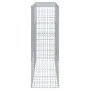 Cesta de gaviones con cubierta hierro galvanizado 200x50x150 cm by , Pots and planters - Ref: Foro24-3295155, Price: 115,54 €...