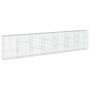 Cesta de gaviones con cubierta hierro galvanizado 700x50x150 cm by , Pots and planters - Ref: Foro24-3295160, Price: 405,22 €...