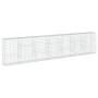 Cesta de gaviones con cubierta hierro galvanizado 700x50x150 cm by , Pots and planters - Ref: Foro24-3295160, Price: 405,22 €...