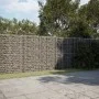 Cesta de gaviones con cubierta hierro galvanizado 400x50x200 cm by , Pots and planters - Ref: Foro24-3295169, Price: 260,82 €...