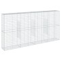 Gabionenkorb mit verzinktem Eisenüberdachung 400x50x200 cm. von , Töpfe und Pflanzgefäße - Ref: Foro24-3295169, Preis: 255,47...