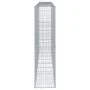 Cesta de gaviones con cubierta hierro galvanizado 400x50x200 cm by , Pots and planters - Ref: Foro24-3295169, Price: 260,82 €...