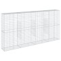 Cesta de gaviones con cubierta hierro galvanizado 400x50x200 cm by , Pots and planters - Ref: Foro24-3295169, Price: 256,39 €...