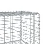 Cesta de gaviones con cubierta hierro galvanizado 400x100x50 cm by , Pots and planters - Ref: Foro24-3295181, Price: 160,46 €...