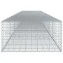 Cesta de gaviones con cubierta hierro galvanizado 600x100x50 cm by , Pots and planters - Ref: Foro24-3295183, Price: 250,25 €...