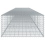 Gabionenkorb mit verzinktem Eisenüberdachung 600x100x50 cm von , Töpfe und Pflanzgefäße - Ref: Foro24-3295183, Preis: 248,44 ...