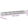 Cesta de gaviones con cubierta hierro galvanizado 600x100x50 cm by , Pots and planters - Ref: Foro24-3295183, Price: 247,98 €...