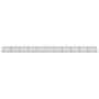 Cesta de gaviones con cubierta hierro galvanizado 1100x100x50cm by , Pots and planters - Ref: Foro24-3295188, Price: 451,73 €...