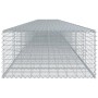 Cesta de gaviones con cubierta hierro galvanizado 1100x100x50cm by , Pots and planters - Ref: Foro24-3295188, Price: 451,73 €...