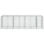 Cesta de gaviones con cubierta hierro galvanizado 350x100x100cm by , Pots and planters - Ref: Foro24-3295195, Price: 205,86 €...